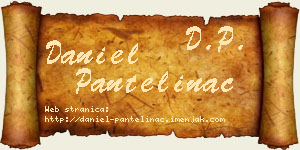 Daniel Pantelinac vizit kartica